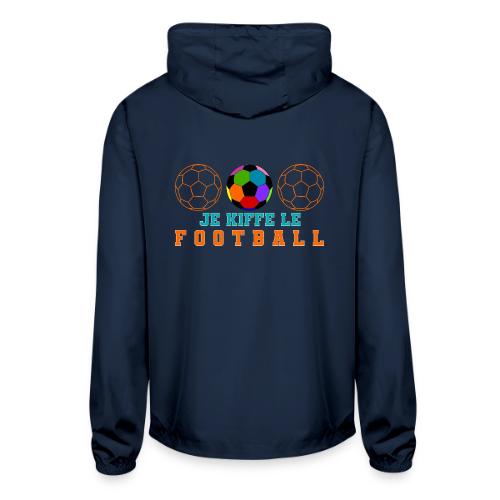 I love football - Unisex Lightweight Windbreaker Jacket
