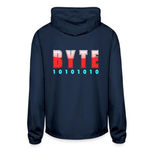 BYTE Binary Code Design - Unisex Lightweight Windbreaker Jacket