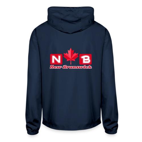 New Brunswick, province of Canada - Unisex Lightweight Windbreaker Jacket