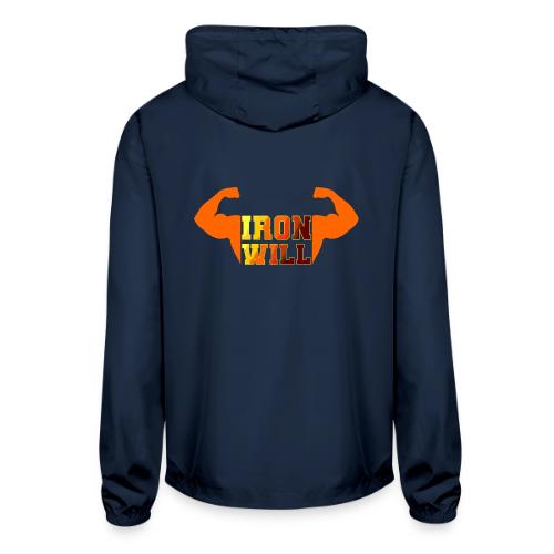 Bodybuilding: Iron Will Power - Unisex Lightweight Windbreaker Jacket