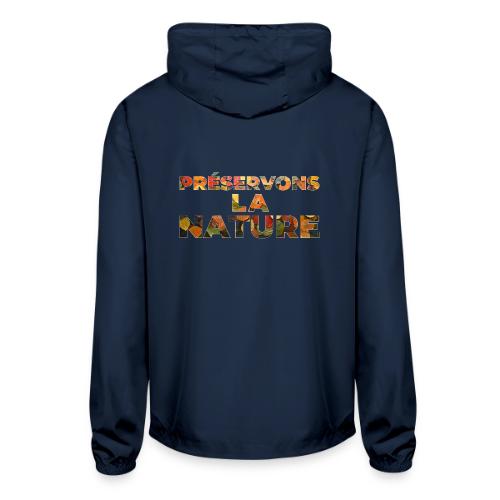 Preserving nature - Unisex Lightweight Windbreaker Jacket