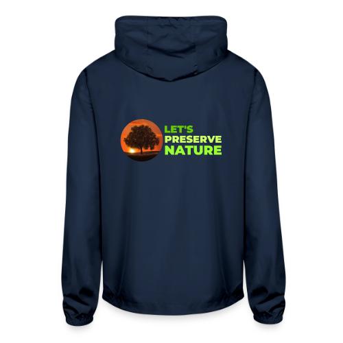 Nature protection - Unisex Lightweight Windbreaker Jacket
