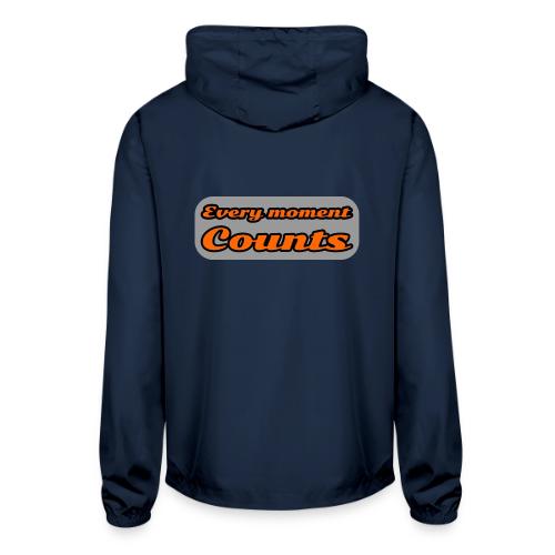 Every moment counts - Unisex Lightweight Windbreaker Jacket