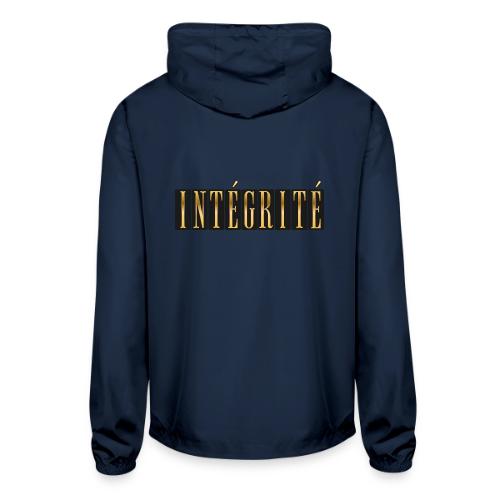 Intégrité Dorée - Unisex Lightweight Windbreaker Jacket