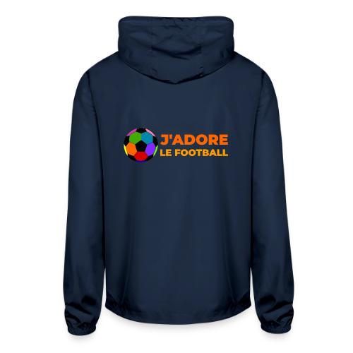 I love football - Unisex Lightweight Windbreaker Jacket