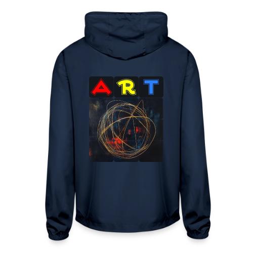 Echoes of Art - Unisex Lightweight Windbreaker Jacket