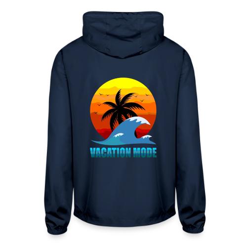 Vacation mode: Sunset Escape - Unisex Lightweight Windbreaker Jacket
