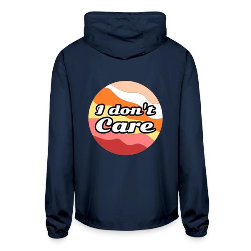 I Don’t Care Vibes - Unisex Lightweight Windbreaker Jacket