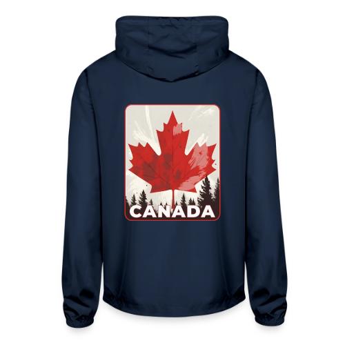 Echoes of Canada - Unisex Lightweight Windbreaker Jacket