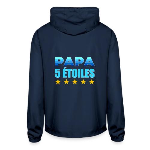 Five-Star Dad - Unisex Lightweight Windbreaker Jacket