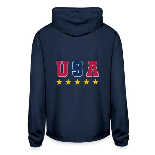 USA Varsity Stars - Unisex Lightweight Windbreaker Jacket