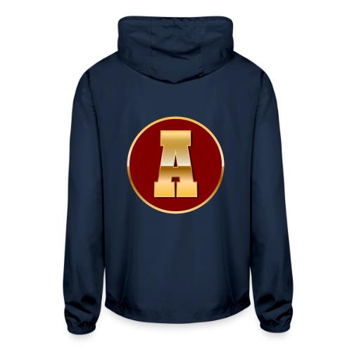 Letter A – Capital Varsity Alphabet Monogram - Unisex Lightweight Windbreaker Jacket