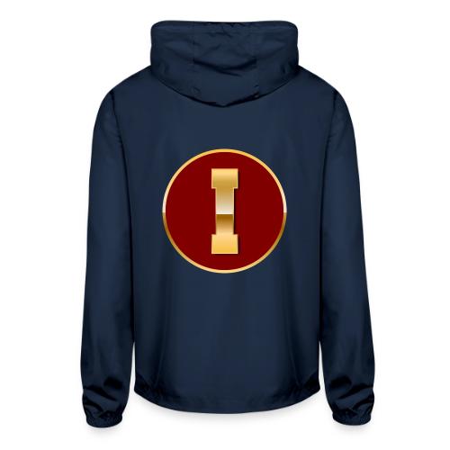 Letter I – Capital Varsity Alphabet Monogram - Unisex Lightweight Windbreaker Jacket