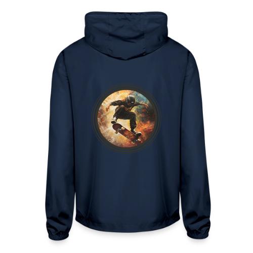 Skateboarding Flow - Unisex Lightweight Windbreaker Jacket