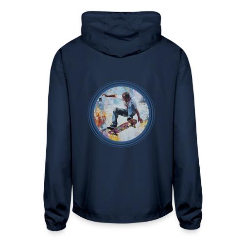 Skateboarding Universe - Unisex Lightweight Windbreaker Jacket