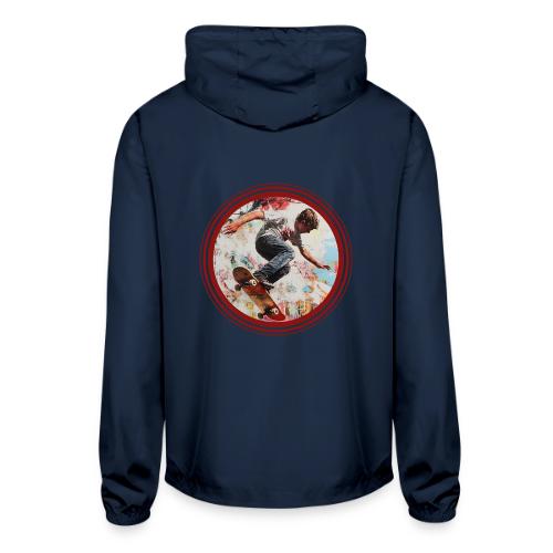 Skateboarding is Life - Unisex Lightweight Windbreaker Jacket