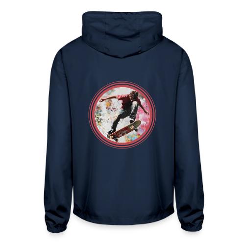Skateboarding Soul - Unisex Lightweight Windbreaker Jacket
