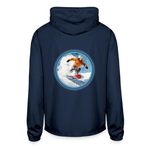 Snowboarding Edge - Unisex Lightweight Windbreaker Jacket