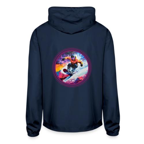 Snowboarding Spirit - Unisex Lightweight Windbreaker Jacket