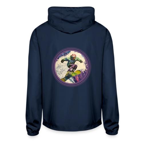 Snowboarding Soul - Unisex Lightweight Windbreaker Jacket