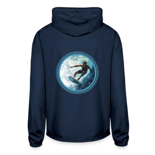 Surfing Freedom - Unisex Lightweight Windbreaker Jacket