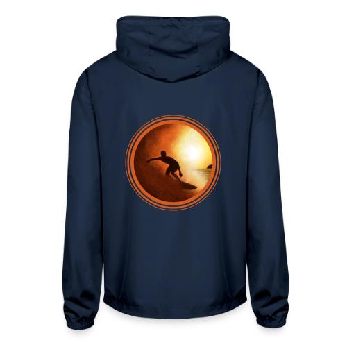 Surfing Vibes - Unisex Lightweight Windbreaker Jacket