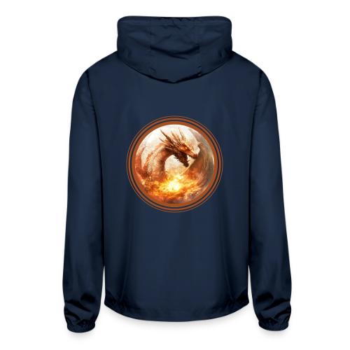 Dragon's Wrath - Unisex Lightweight Windbreaker Jacket