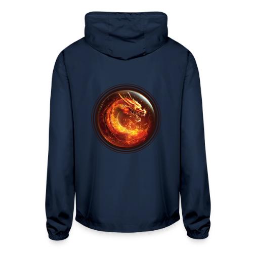 Shadow Dragon Rise - Unisex Lightweight Windbreaker Jacket