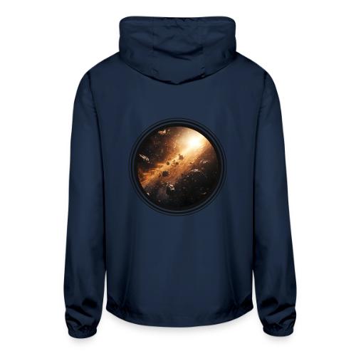 Asteroids Pulse - Unisex Lightweight Windbreaker Jacket