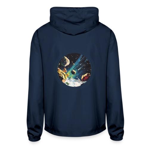 Celestial Collision - Unisex Lightweight Windbreaker Jacket