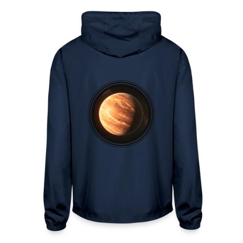 Exoplanet Frontiers - Unisex Lightweight Windbreaker Jacket