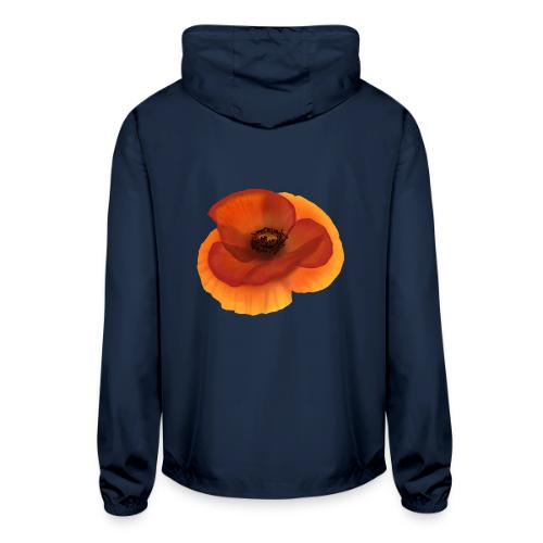 Vivid poppy - Unisex Lightweight Windbreaker Jacket
