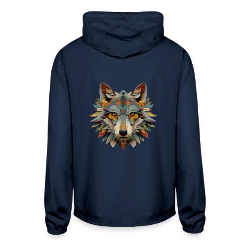 Spectrum Wolf Vision - Unisex Lightweight Windbreaker Jacket