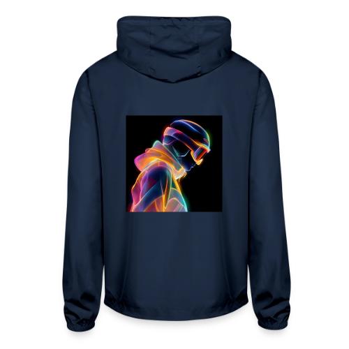 Snowboarding: Neon Gravity Ride - Unisex Lightweight Windbreaker Jacket