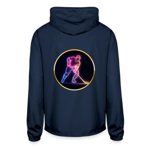 Hockey: Neon Ice Rush - Unisex Lightweight Windbreaker Jacket