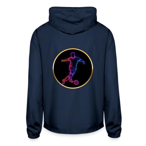 Neon Soccer Flow - Unisex Lightweight Windbreaker Jacket