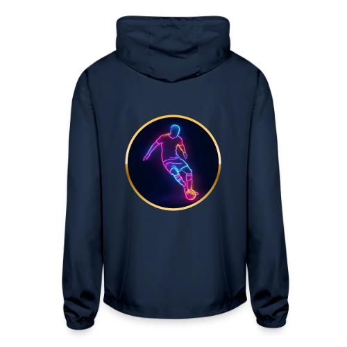 Soccer: Neon Golden Goal - Unisex Lightweight Windbreaker Jacket
