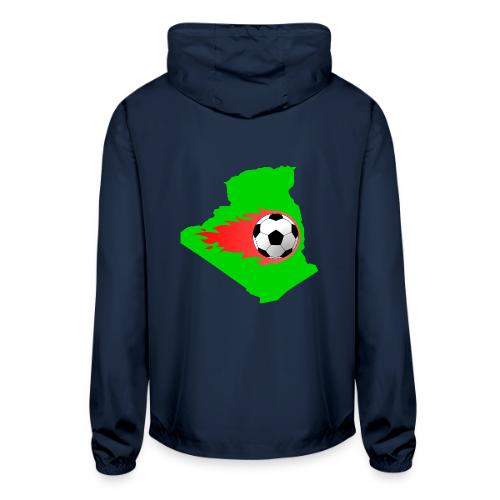 Algerian Football Fire - Unisex Lightweight Windbreaker Jacket