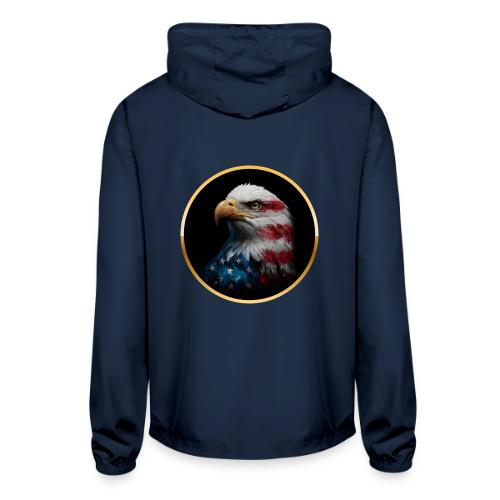 USA: Liberty Emblem - Unisex Lightweight Windbreaker Jacket