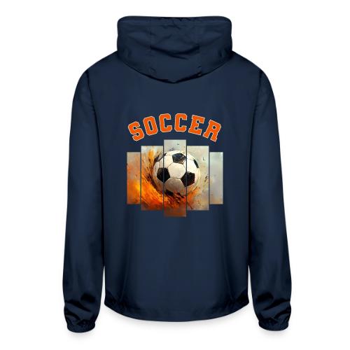 Soccer Iconic Touch - Unisex Lightweight Windbreaker Jacket