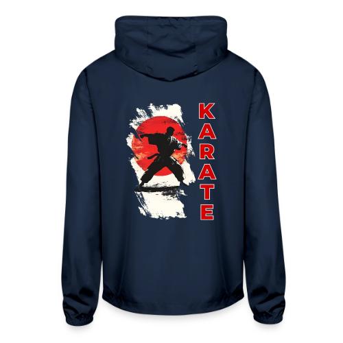 Karate: the spirit of discipline - Unisex Lightweight Windbreaker Jacket