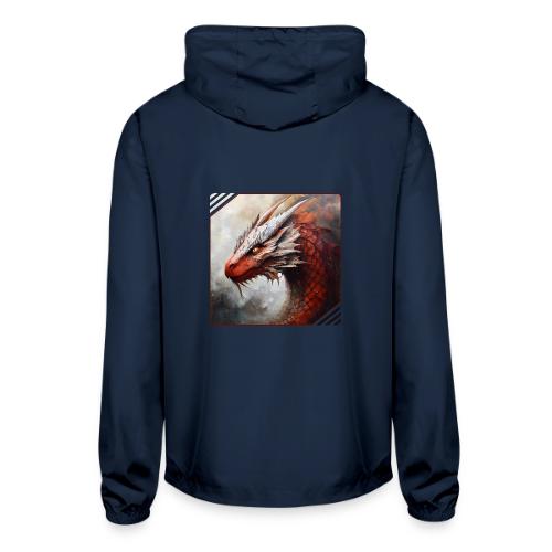 Mystic Dragon Realm - Unisex Lightweight Windbreaker Jacket