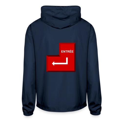 Press Enter - Unisex Lightweight Windbreaker Jacket