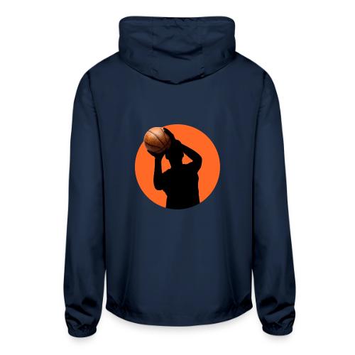 Basketball: Focused Precision - Unisex Lightweight Windbreaker Jacket