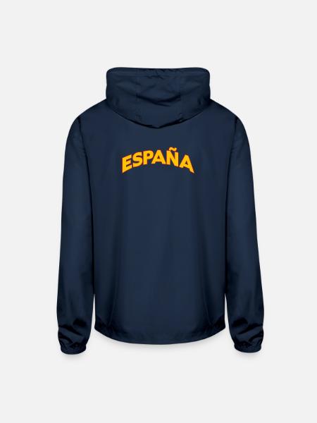 España 5 - Unisex Lightweight Windbreaker Jacket - navy
