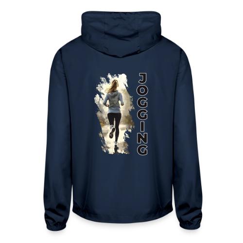 Jogging: Run into Motion - Unisex Lightweight Windbreaker Jacket