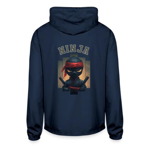 Cartoon Ninja Vibes - Unisex Lightweight Windbreaker Jacket