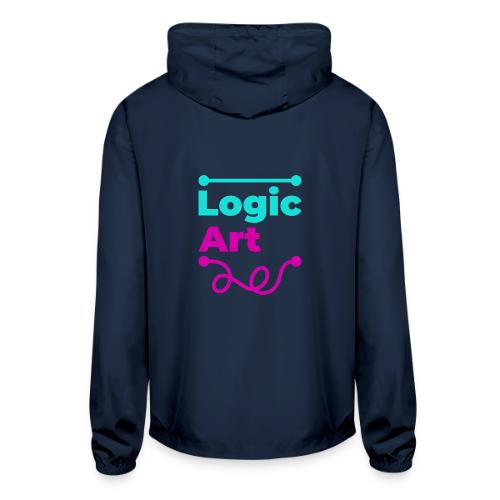 Art vs Logic - Unisex Lightweight Windbreaker Jacket