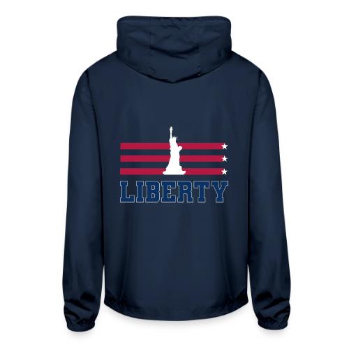 USA: Stars of Liberty - Unisex Lightweight Windbreaker Jacket