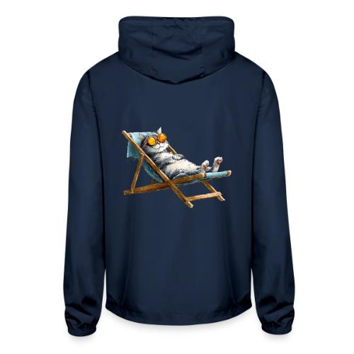 Sunshine Cat Mode - Unisex Lightweight Windbreaker Jacket